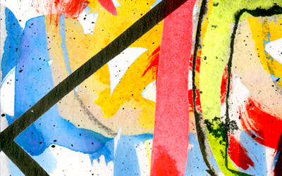 ¿Qué hace que una pintura abstracta parezca equilibrada?